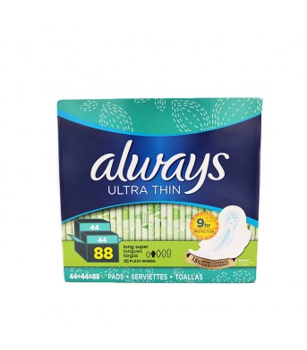 Always 日用卫生巾88或96片/盒